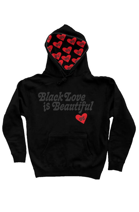 BLACK LOVE IS BEAUTIFUL Printed Hoodie
