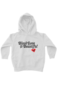 BLACK LOVE IS BEAUTIFUL Kids Printed Hoodie