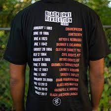 Black Love Revolution Tour T-Shirt