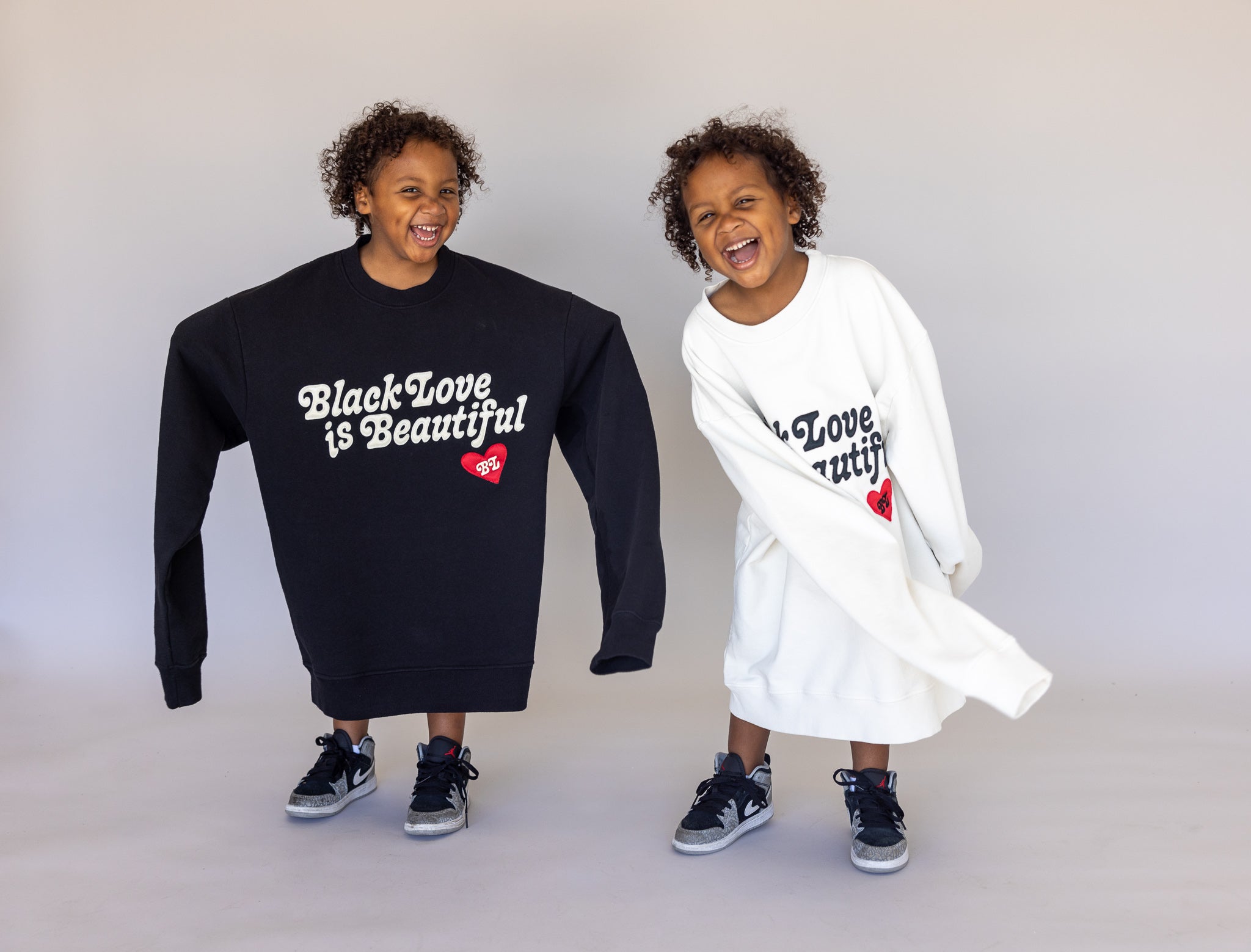 BLACK LOVE IS BEAUTIFUL Embroidered Sweatshirt - Black Love