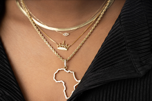 Load image into Gallery viewer, Royalty Necklace (14k yellow gold plating)